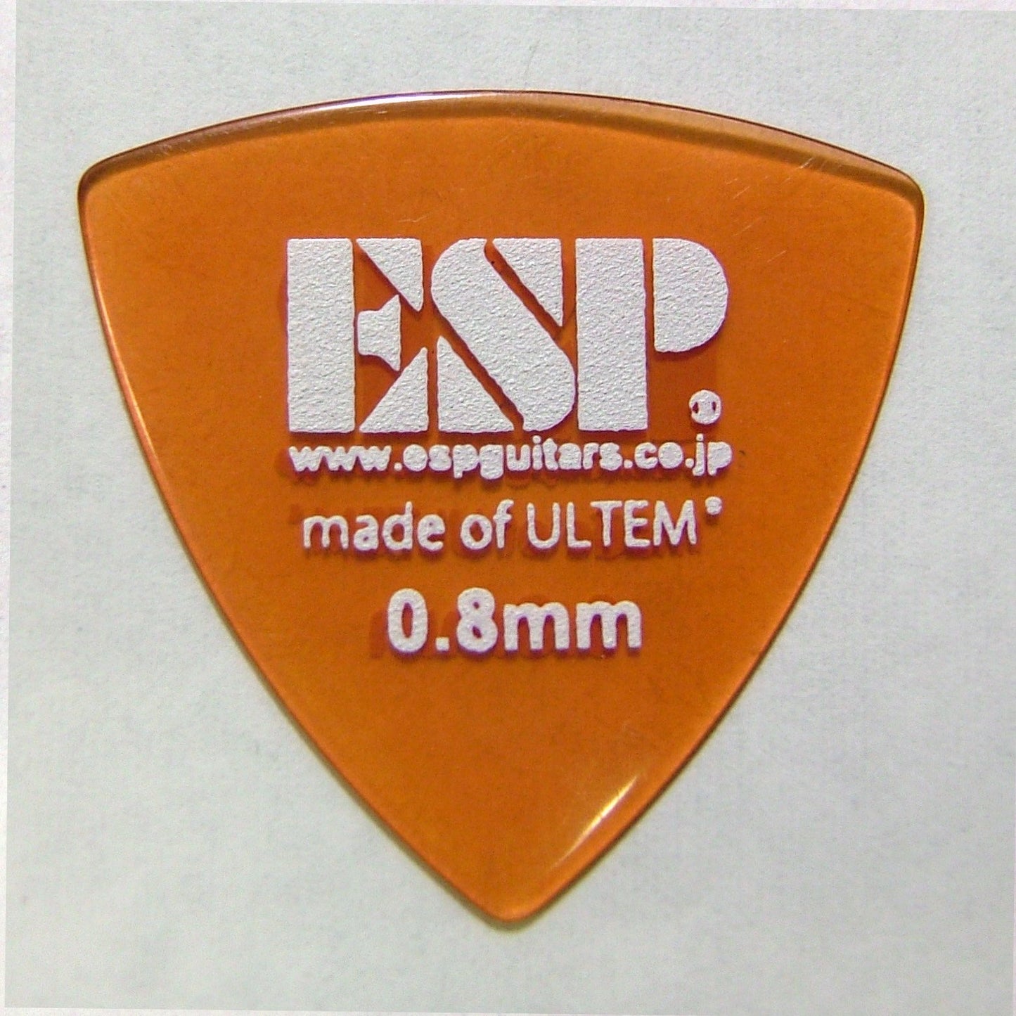 Made In Spanish/Ultem® Pick Triangle/0.8 mm (Orange)