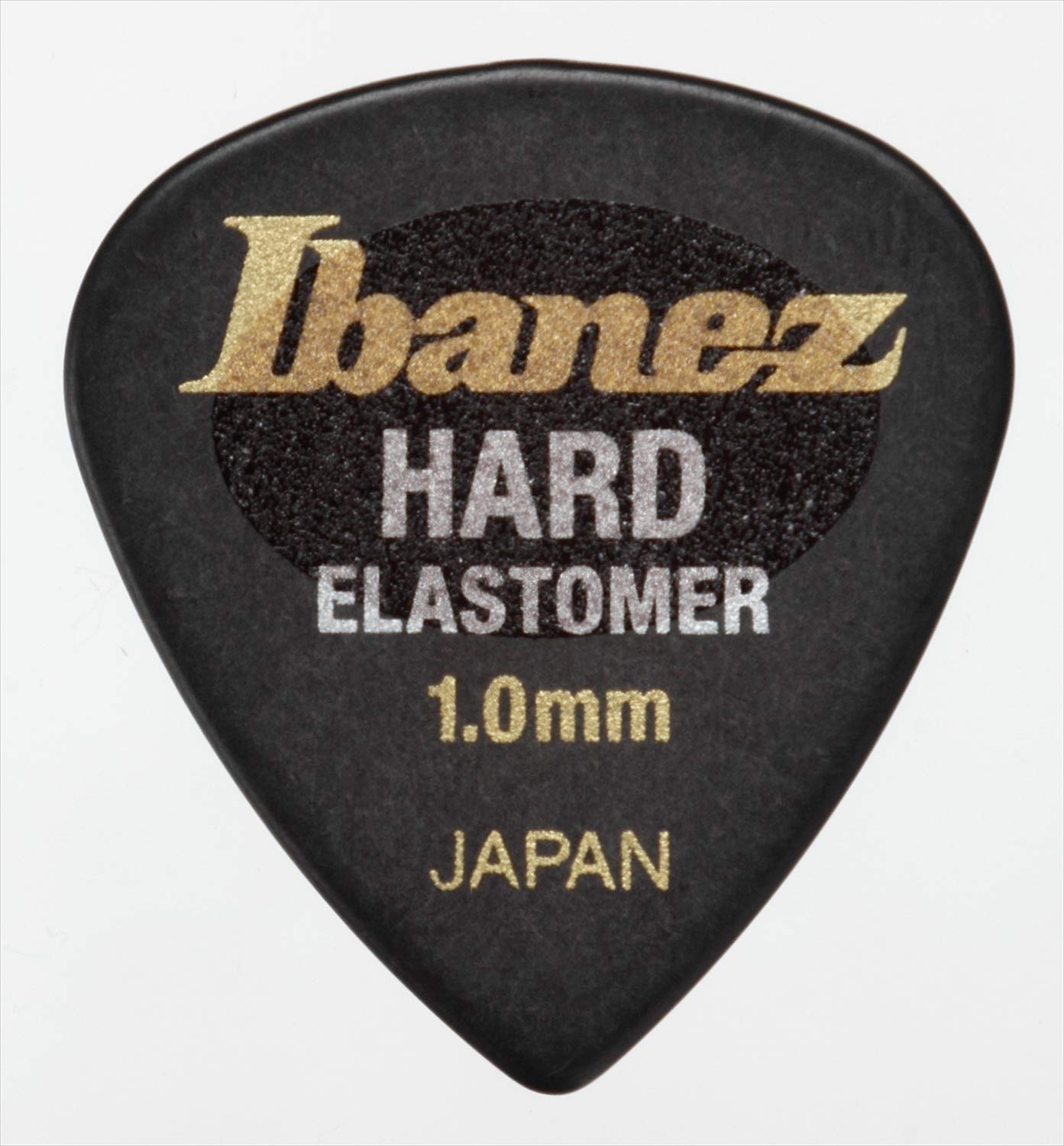 IBANEZ BEL16HD10SHBK Soft Elastomer Picks Hazed Black Pack of 3