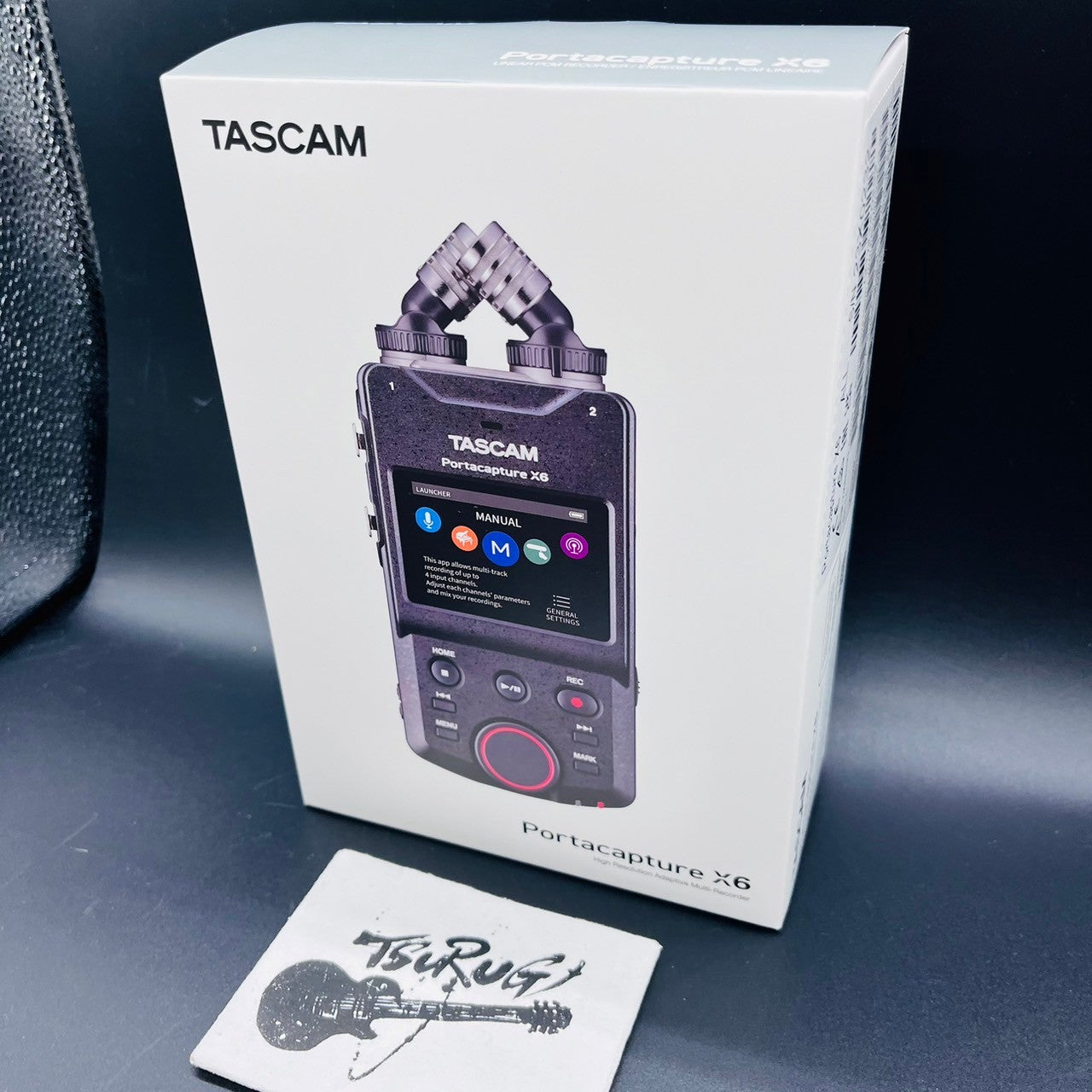 Tascam Portacapture X6 High Resolution Multi-Track Handheld Recorder New