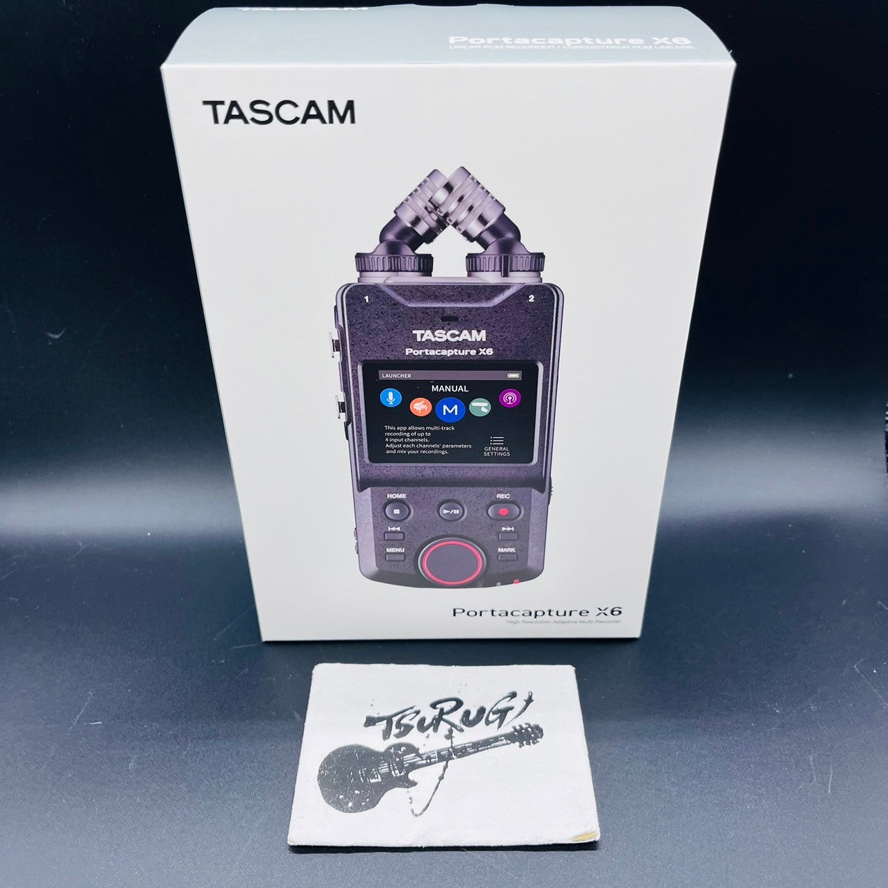 Tascam Portacapture X6 High Resolution Multi-Track Handheld Recorder New