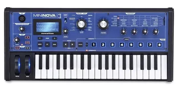 Novation MiniNova 37-key Synthesizer VocalTune with Vocoder Brand New