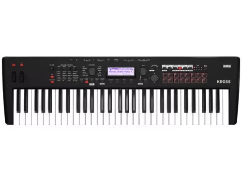 KORG KROSS2 61 Keyboard Synthesizer Cross 61 Key Super Matte Black genuine New