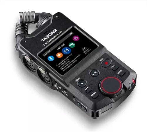 Tascam Portacapture X6 High Resolution Multi-Track Handheld Recorder New