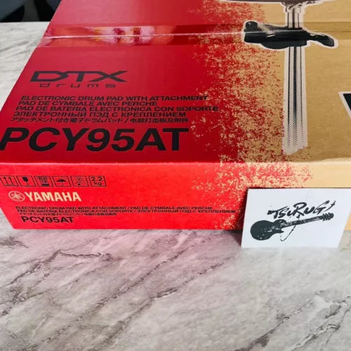 Yamaha PCY95AT Electronic Drum 10" Cymbal Pad Genuine Product w/Holder genuine