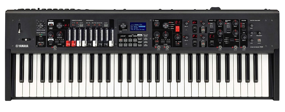 Yamaha YC61 Stage Organ Keyboard Piano Synthesizer Black Brand New