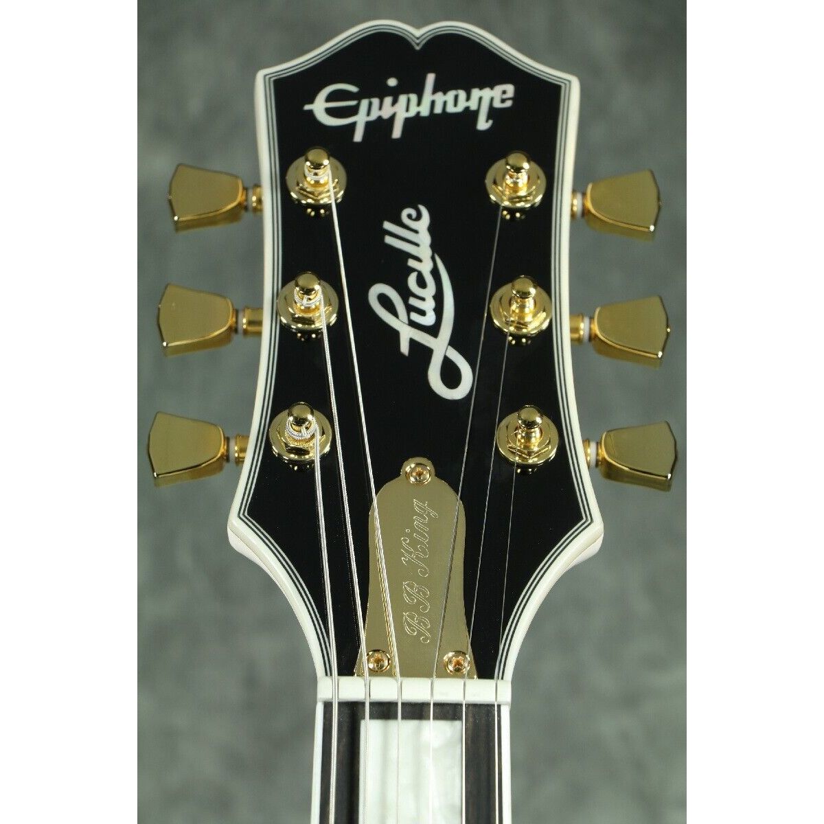 Epiphone BB King Lucille Bone White B.B. King Limited edition w/ hard case New