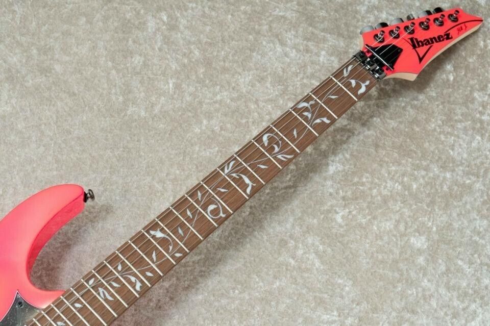 Ibanez JEMJRSP-PK Steve Vai signature 2023 model electric guitar w/soft case