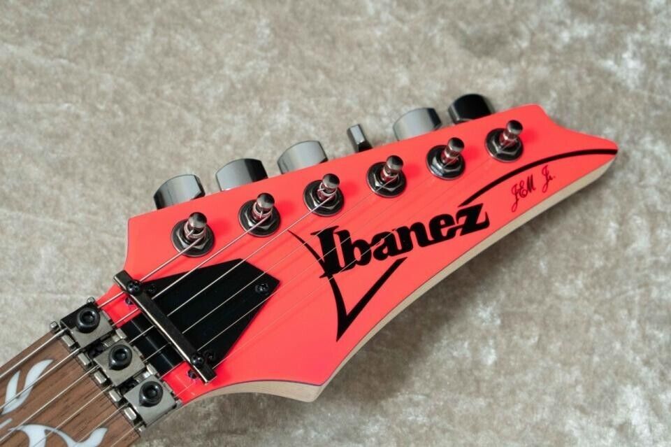 Ibanez JEMJRSP-PK Steve Vai signature 2023 model electric guitar w/soft case