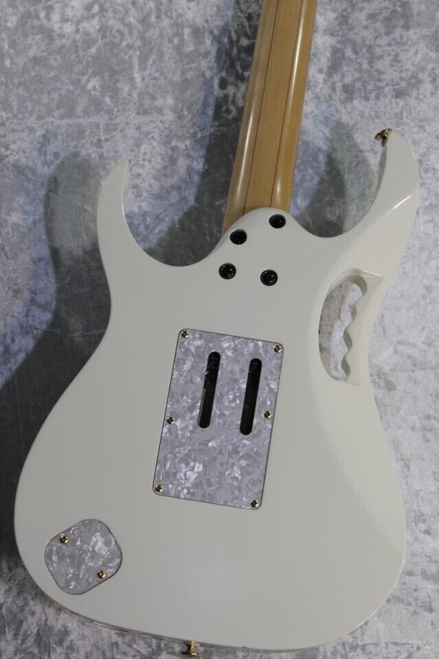 Ibanez JEM7V Steve Vai Signature Model White 2010 Electric Guitar From JP w/case