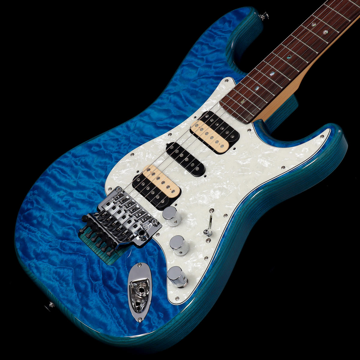 Fender made in JAPAN Michiya Haruhata Stratocaster Caribbean Blue Trans New