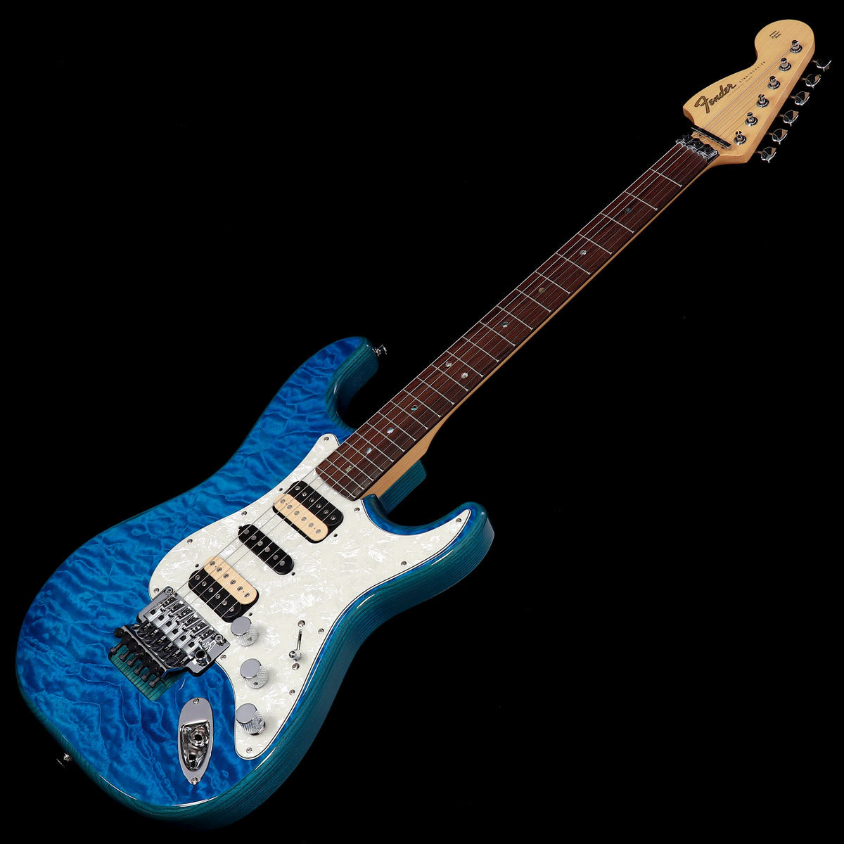 Fender made in JAPAN Michiya Haruhata Stratocaster Caribbean Blue Trans New