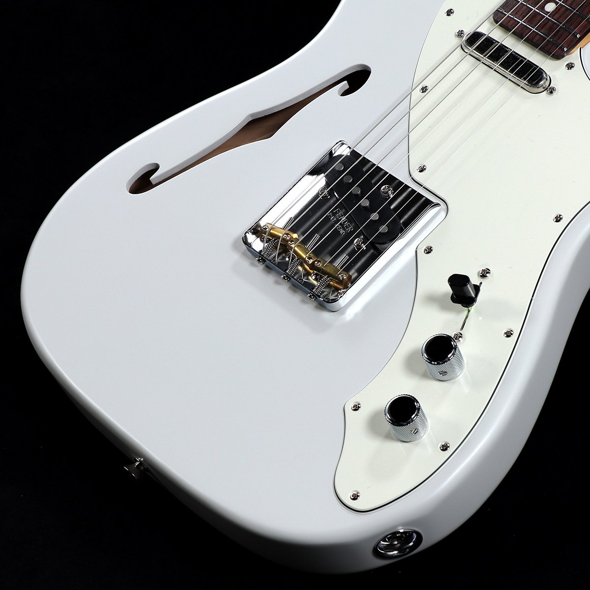 Fender Made in Japan Limited Kusumi Color Telecaster Thinline Kusumi White w/bag