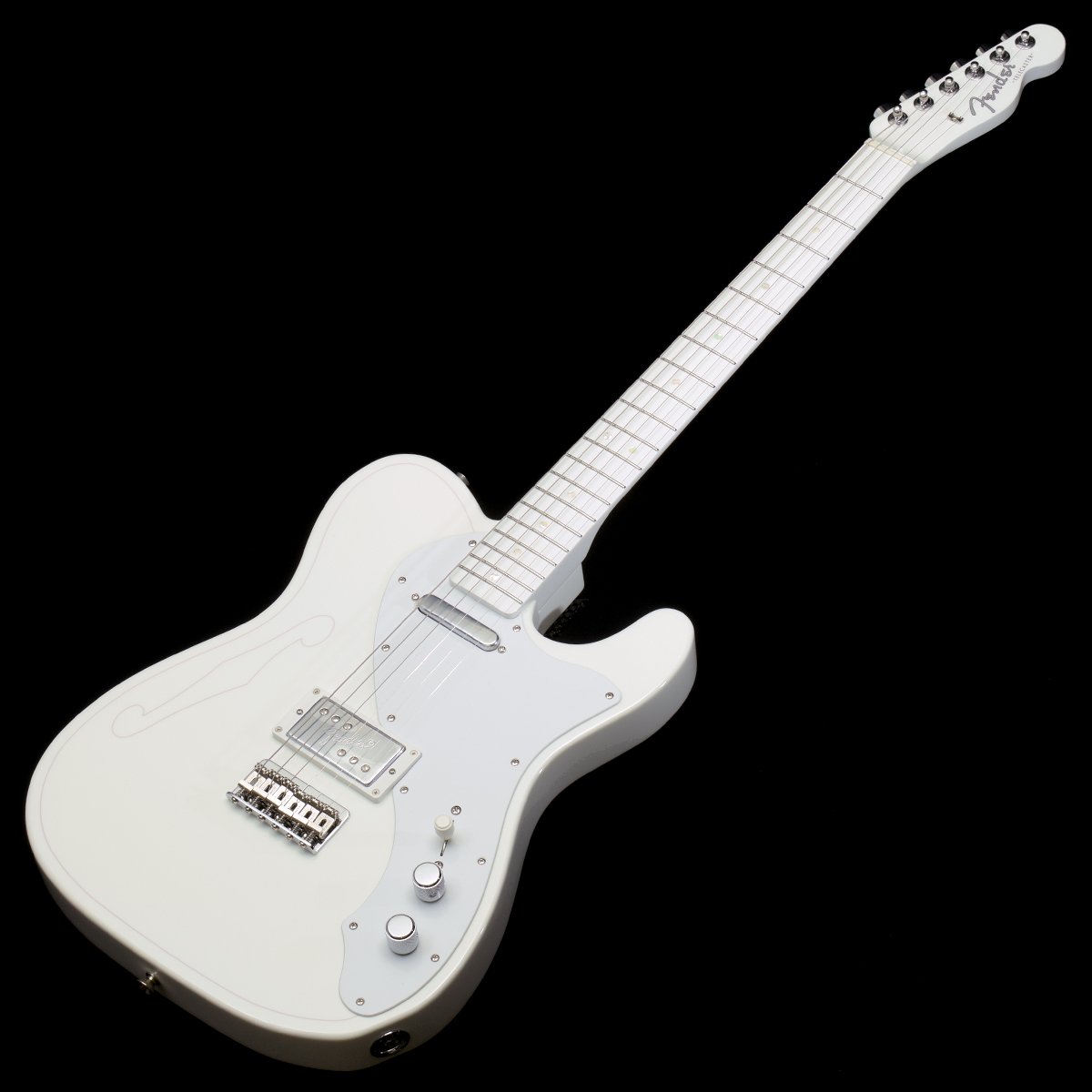 Fender Made in Japan Silent Siren Telecaster Arctic White Electric