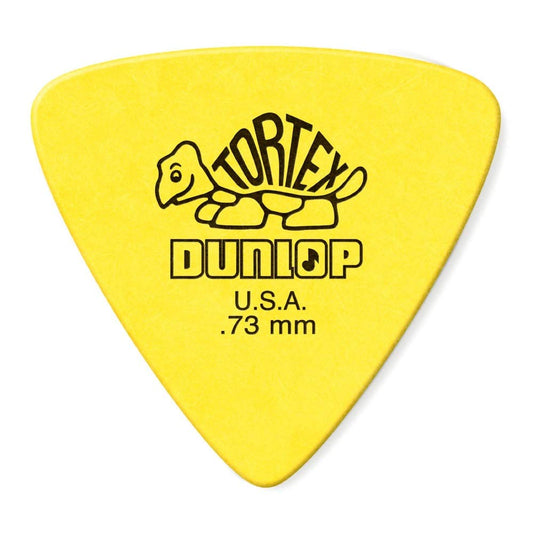 Jim Dunlop Tortex Tri Ye X Pack Of 12 Picks