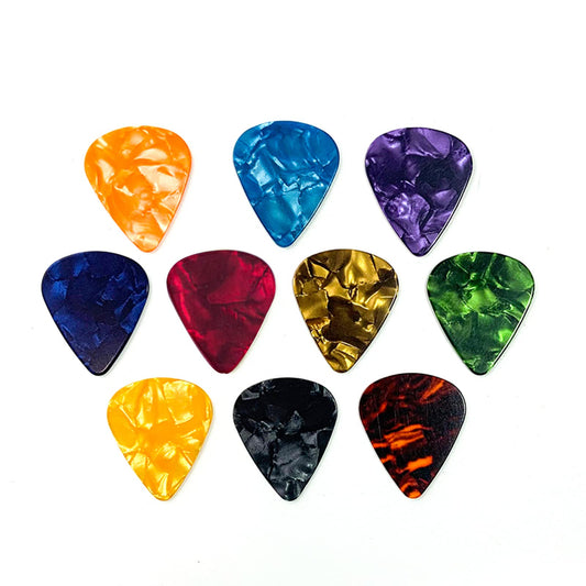 YFFSFDC Guitar Picks Set of 30 Medium Guitar Picks Electric Bass Acousti