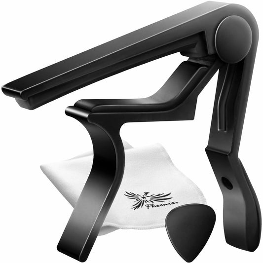 Phoenix one touch guitar Capo Tast caring for fiber cloth safe and secur