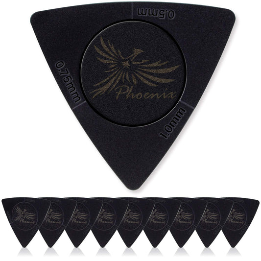 Phoenix Guitar Picks [3in1] Set of 10 / 3way / 3 directions 3 thicknesse