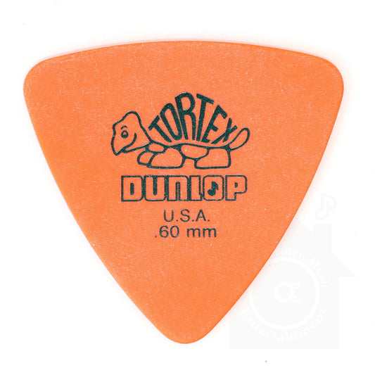 Jim Dunlop Toe Tex Triangle Pick  Set of 12 431 Series & musent Custom P