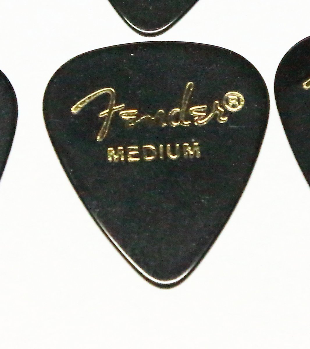 Fender Picks x 10 Pieces Teardrop Medium – Blk