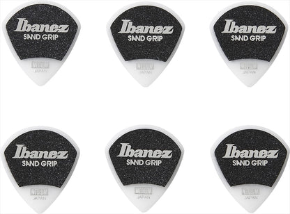 Ibanez Grip Wizard Series Sand Grip Picks with Non-Slip Material [MEDIUM