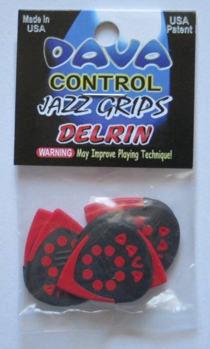 DAVA Jazz Grip Picks 6 Pack 9024 Parallel Import