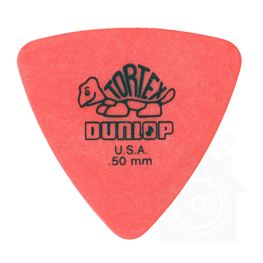 Jim Dunlop Toe Tex Triangle Pick  Set of 12 431 Series & musent Custom P