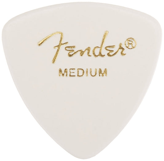 Fender Classic Celluloid Guitar Picks 346 Shape  White  Medium  12-Pack