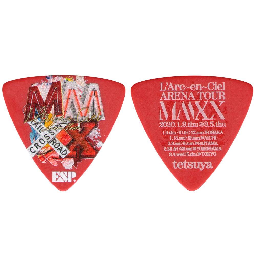 【5枚セット】 PA-LT10-MMXX R（RED） L'Arc～en～Ciel ARENA TOUR MMXX tetsuya ピック ラル