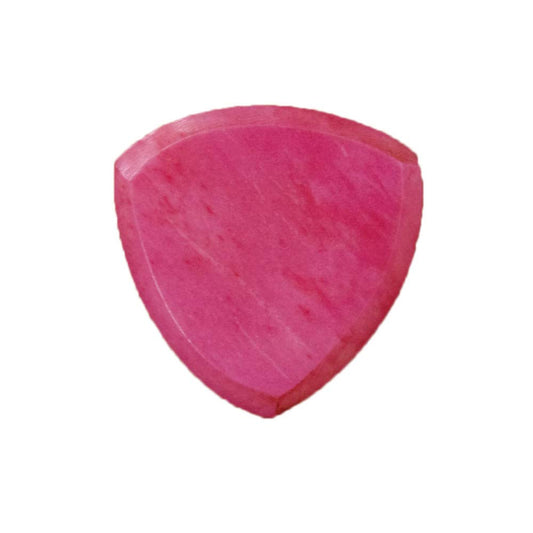 Natural Triangle (Onigiri Shape) Pick 3.0mm Pink/Animals Pedal Wild Pick