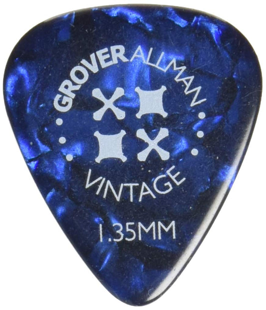 Grover Allman Vintage Celluloid  Blue  0.05 inch (1.35 mm)  10 Sheets