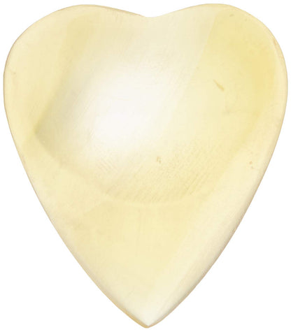 Animals Pedal Wild Picks Deer Horn Heart Pick Double no-dent Blond Heart