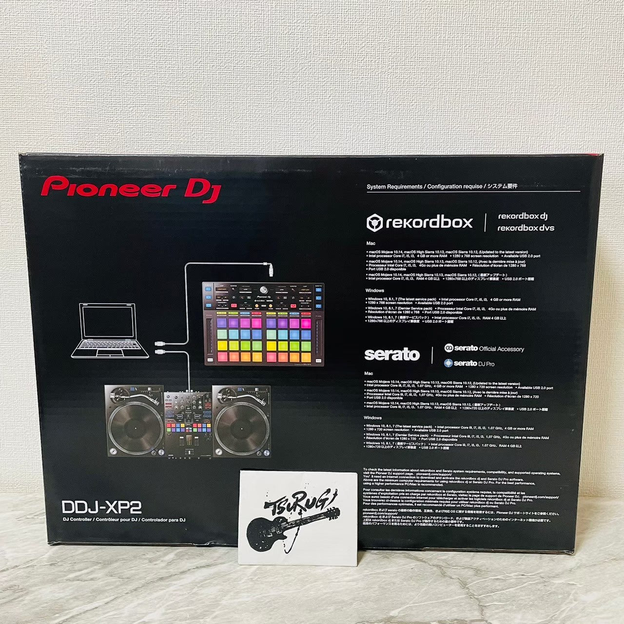 Pioneer DJ DDJ-XP2 rekordbox & Serato DJ DVS Performance Pad Surface Controller