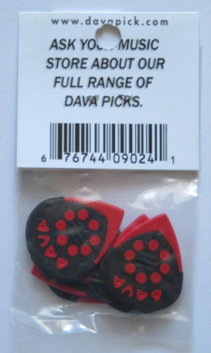 DAVA Jazz Grip Picks 6 Pack 9024 Parallel Import