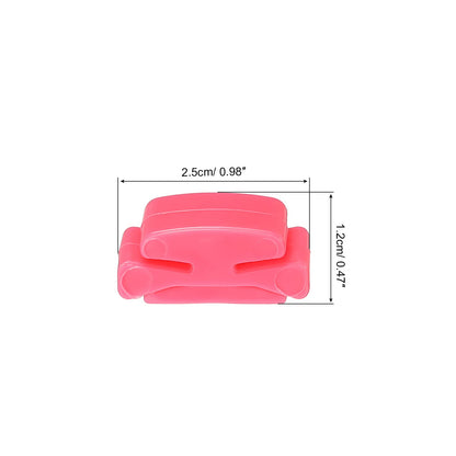 uxcell Plastic Guitar Pick Holder Pink Fixing Headstock Between 3rd and