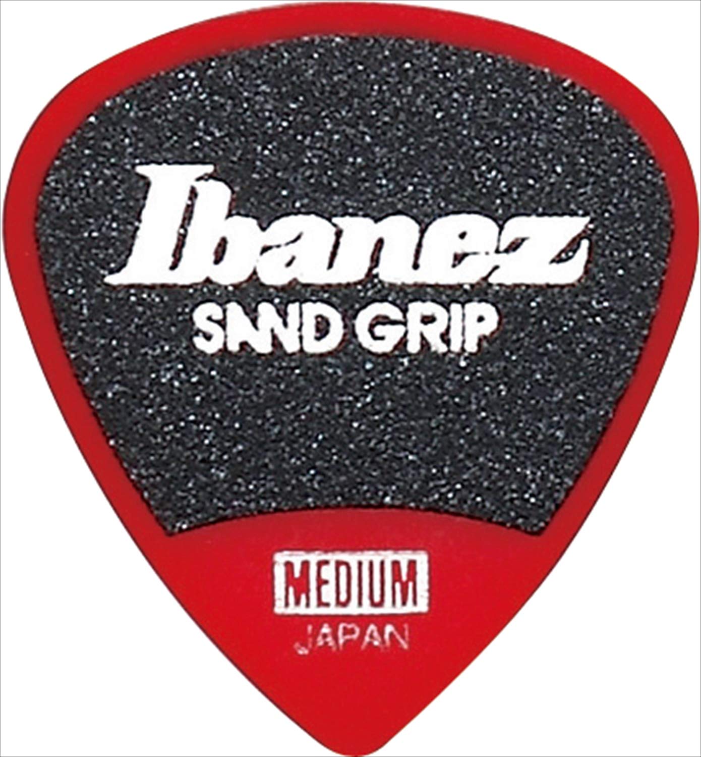 Ibanez Grip Wizard Series Sand Grip Pick PA16MSG-RD RED with anti-slip m