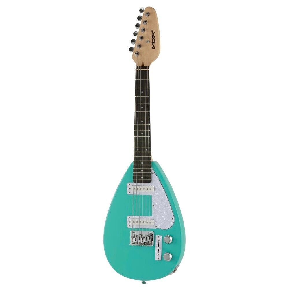 VOX Mark III MINI AG Aqua Green Mini Guitar Marble Teardrop w/Gig Bag New