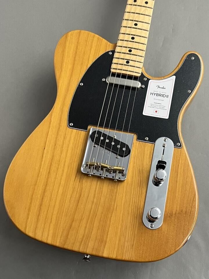 Fender Made in Japan Hybrid II Series Telecaster Vintage Natural Electric Guitar