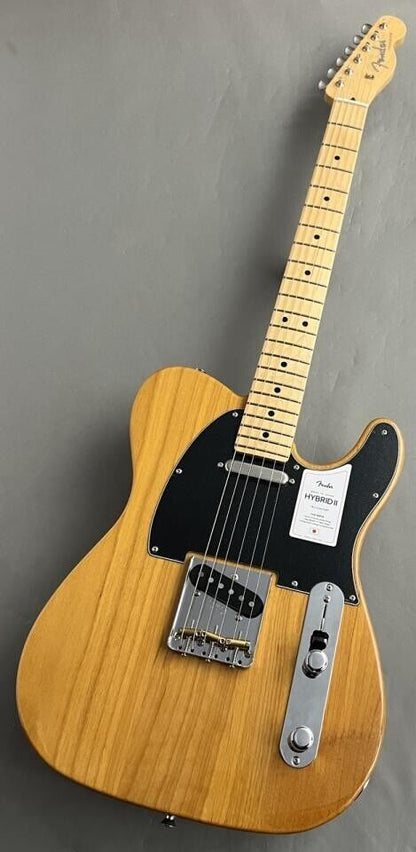 Fender Made in Japan Hybrid II Series Telecaster Vintage Natural Electric Guitar