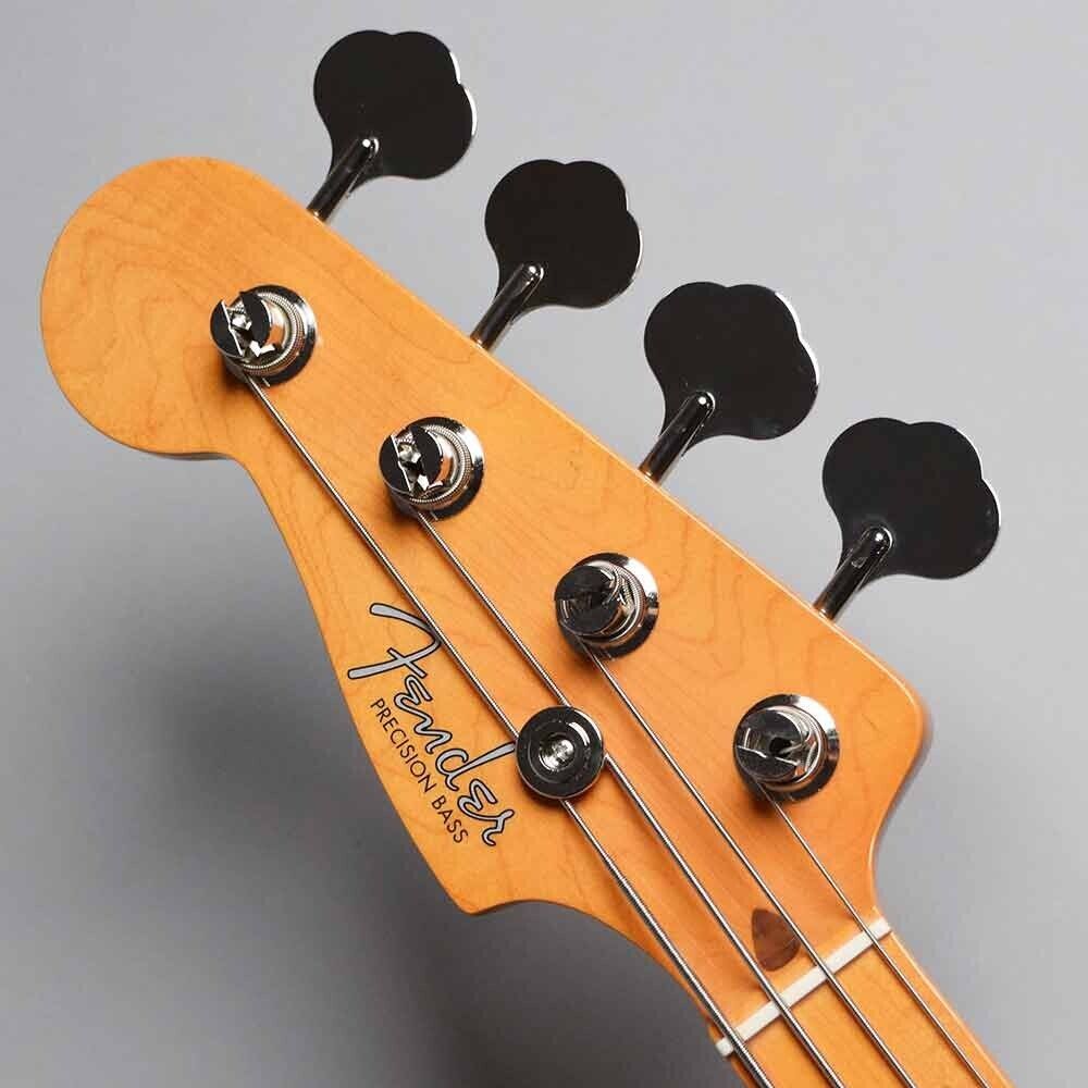 Fender Made in Japan J Precision Bass Black Gold Signature Electric Bass Guitar