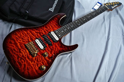 Ibanez AZ47P1QM-DEB Dragon Eye Burst Electric Guitar w/gig bag