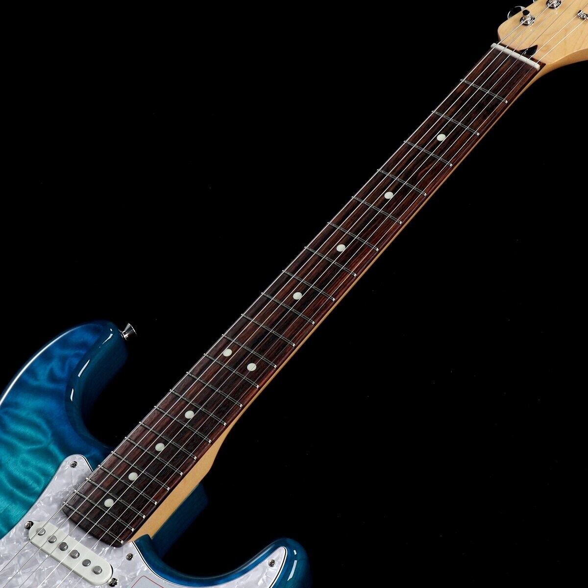 Fender Made in Japan 2024 Collection Hybrid II Stratocaster QMT Aquamarine