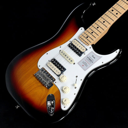 Fender Made in Japan 2024 Collection Hybrid II Stratocaster HSH 3-Color Sunburst