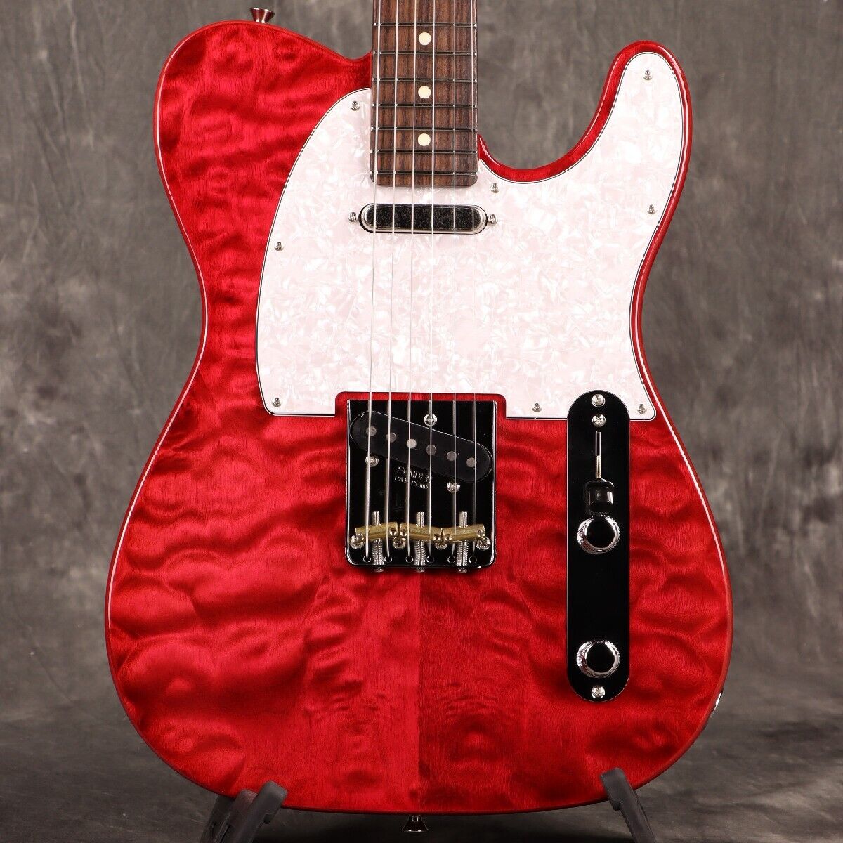 Fender Made in Japan 2024 Collection Hybrid II Telecaster QMT FB Red Beryl