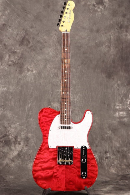 Fender Made in Japan 2024 Collection Hybrid II Telecaster QMT FB Red Beryl