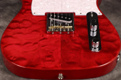 Fender Made in Japan 2024 Collection Hybrid II Telecaster QMT FB Red Beryl