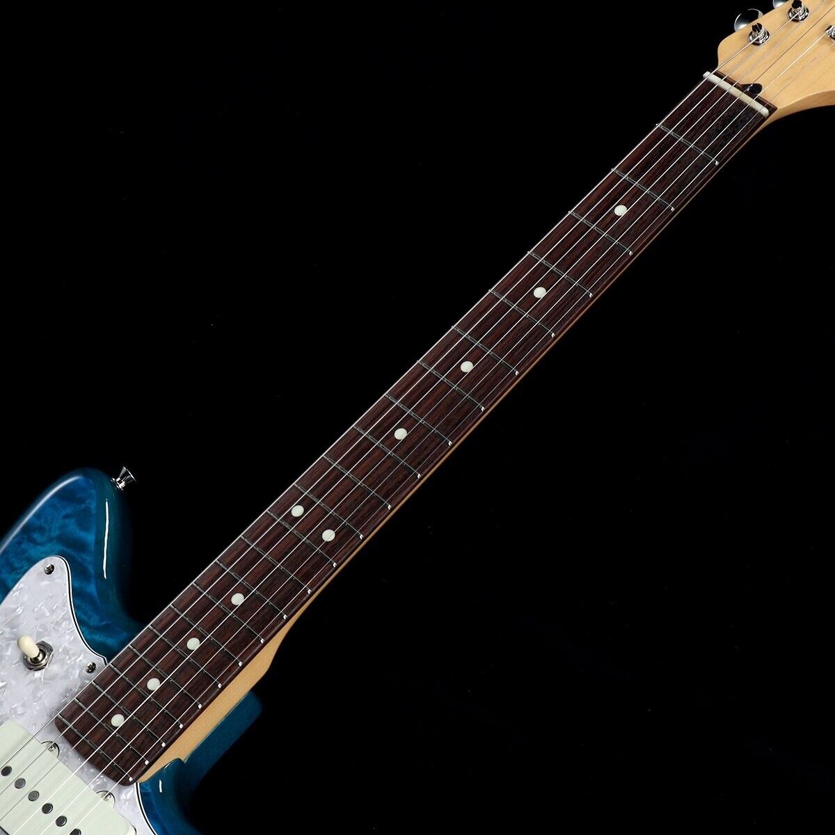 Fender Made in Japan 2024 Collection Hybrid II Jazzmaster QMT Aquamarine w/case