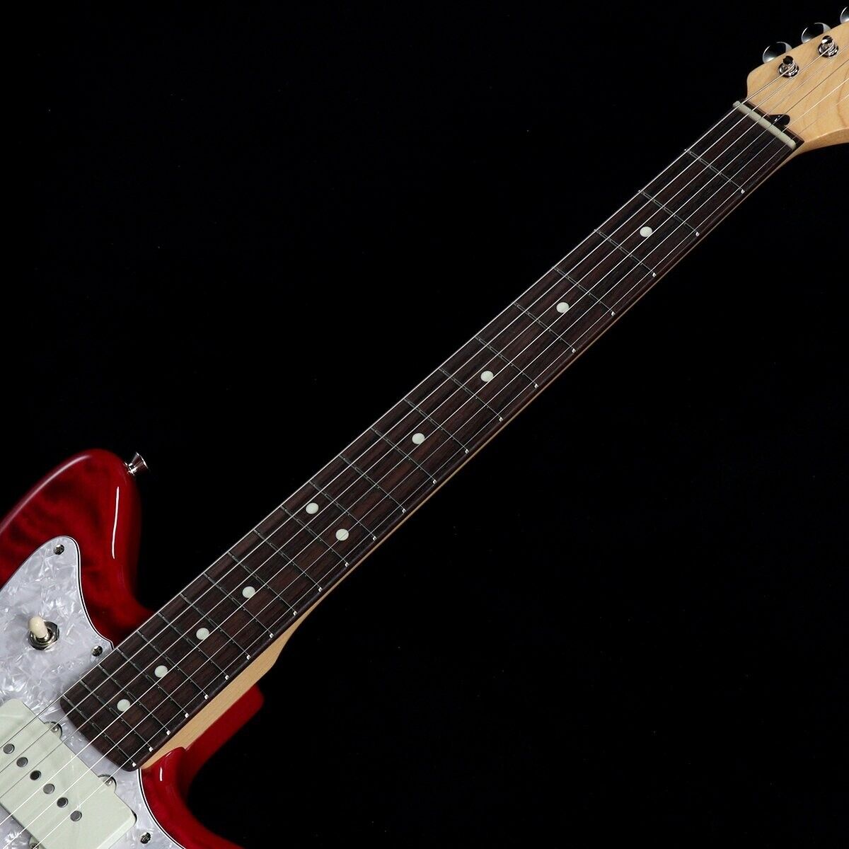 Fender Made in Japan 2024 Collection Hybrid II Jazzmaster QMT Rosewood Red  Beryl