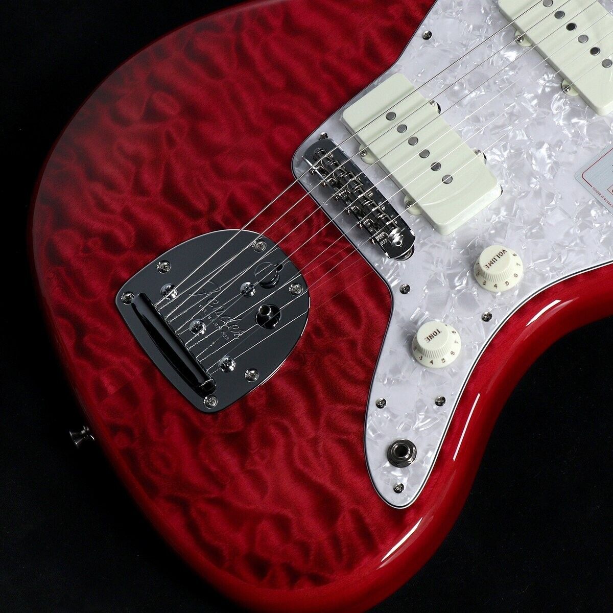 Fender Made in Japan 2024 Collection Hybrid II Jazzmaster QMT Rosewood Red  Beryl