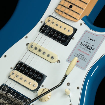 Fender Made in Japan 2024 Collection  Hybrid II Stratocaster HSH Forest Blue