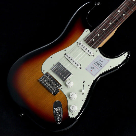 Fender Made in Japan 2024 Collection Hybrid II Stratocaster HSS 3-Color Sunburst